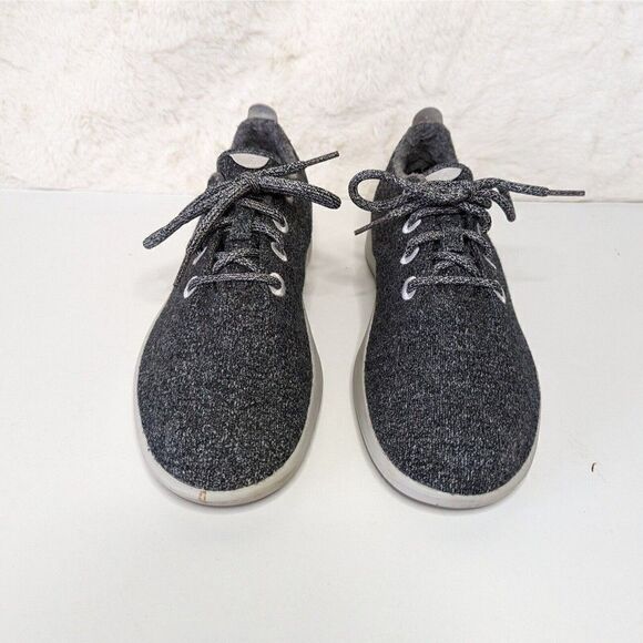 Allbirds Wool Runners Comfort Shoes Gray Lace Up Womens Size 10 - Picture 2 of 11